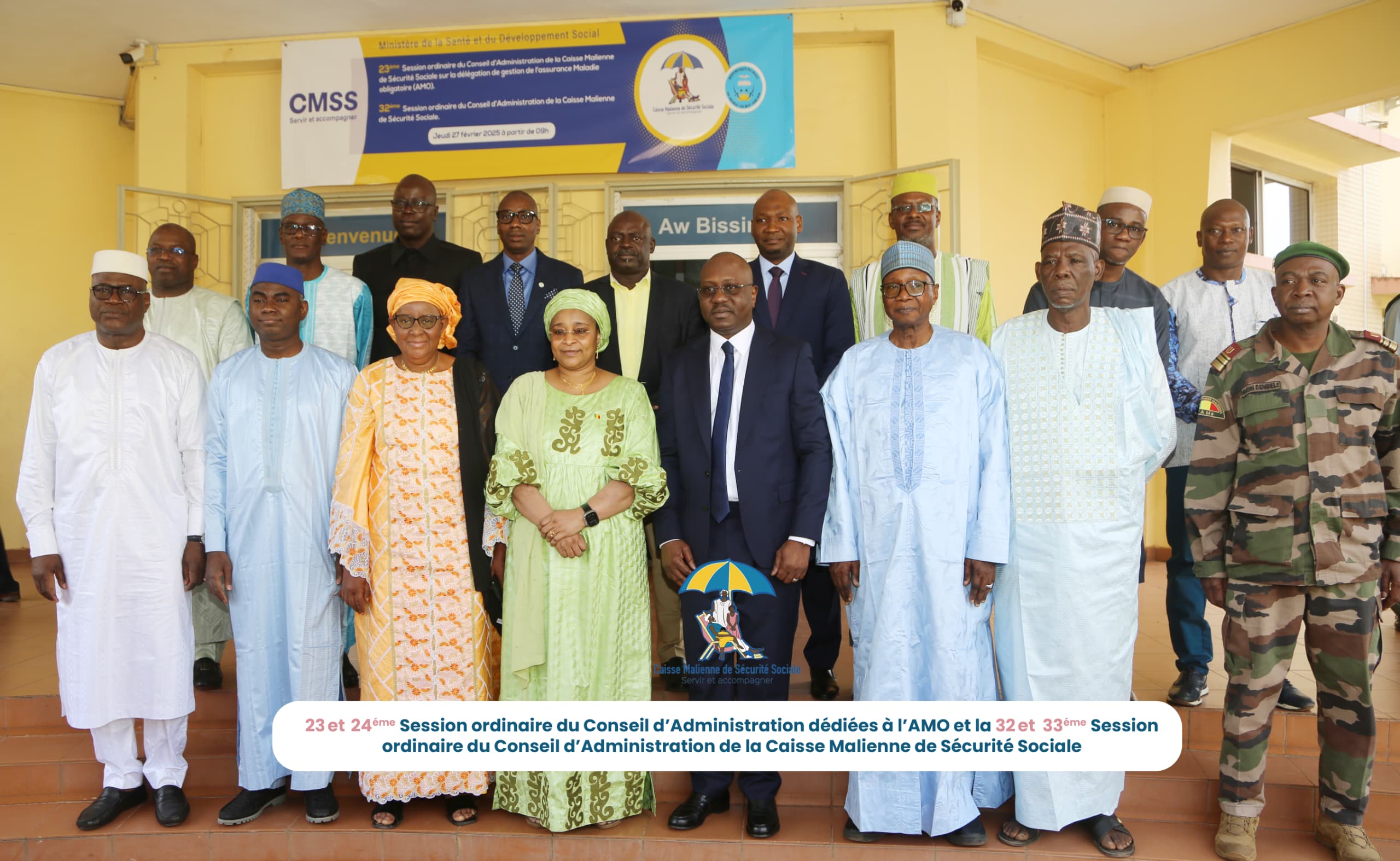 Double session ordinaire du Conseil d’Administration de la CMSS/AMO : Les budgets 2025 de la CMSS et la Délégation de gestion de l’AMO à la hausse pour leur permettre d’accomplir convenablement leurs missions respectives. 